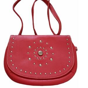 2 FOR $5 SALE NWOT Grace Adele Red Studded Satchel Purse